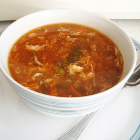 Kínai erős-savanyú leves